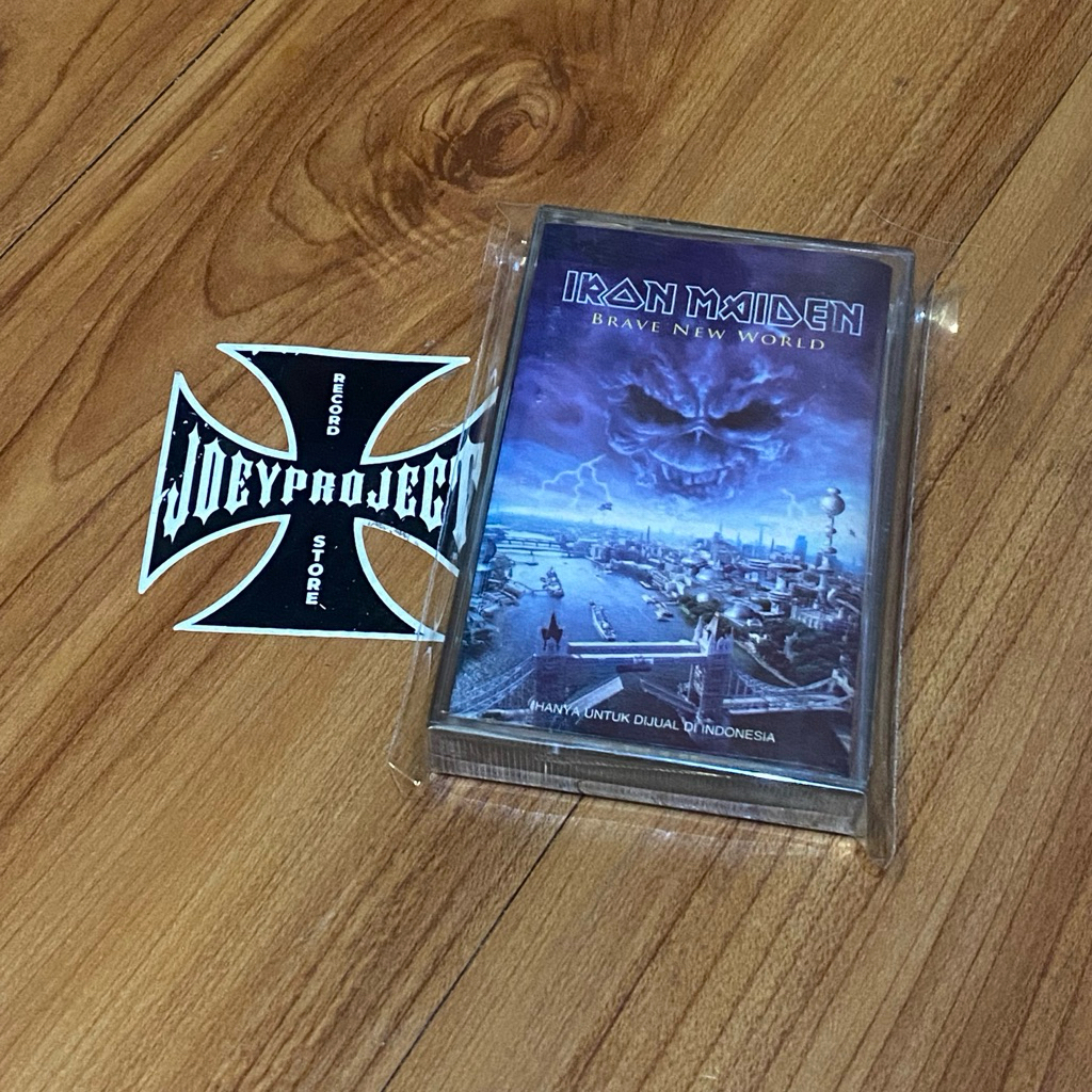 kaset iron maiden - brave new world