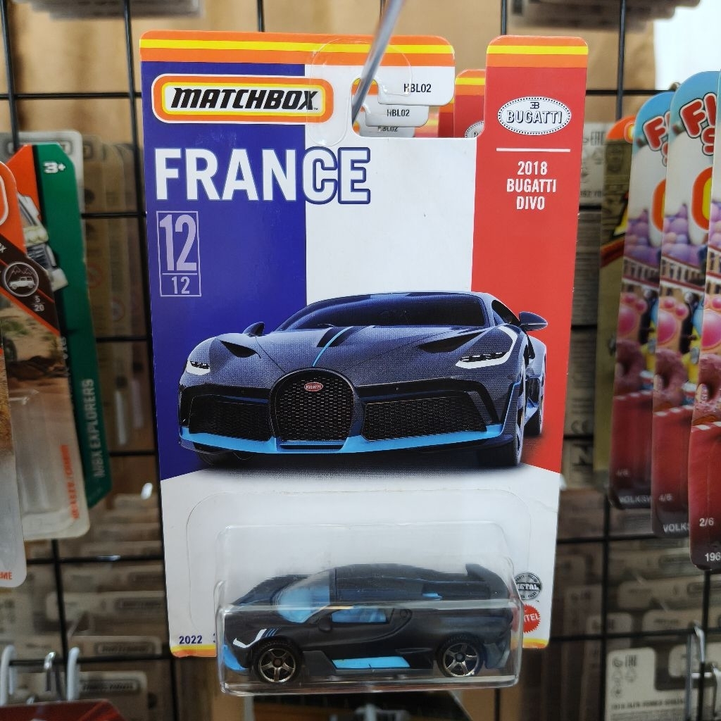 Matchbox 2018 Bugatti Divi France Original SNI