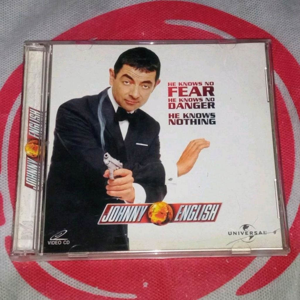 VCD Johnny English - ft. Rowan Atkinson Mr. Bean 2 Disc