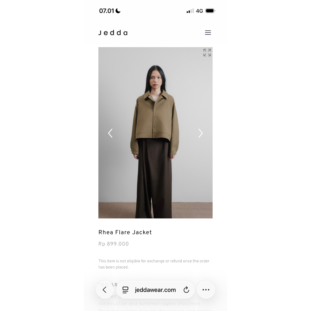 Jedda Rhea Jacket Ready Breen
