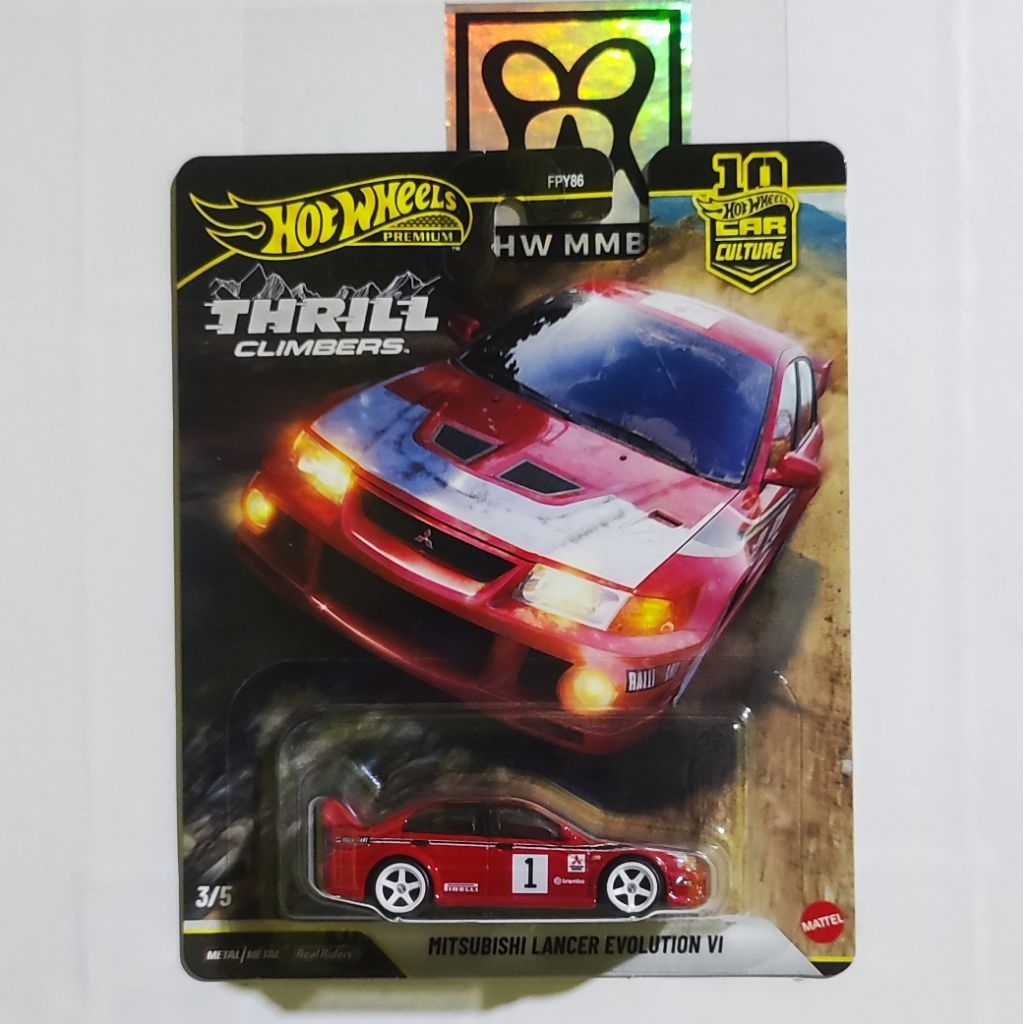 hot wheels mitsubishi lancer evolution VI