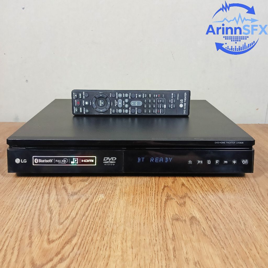 Ampli DVD home theater LG LHD636 Bluetooth 1000watt bekas normal