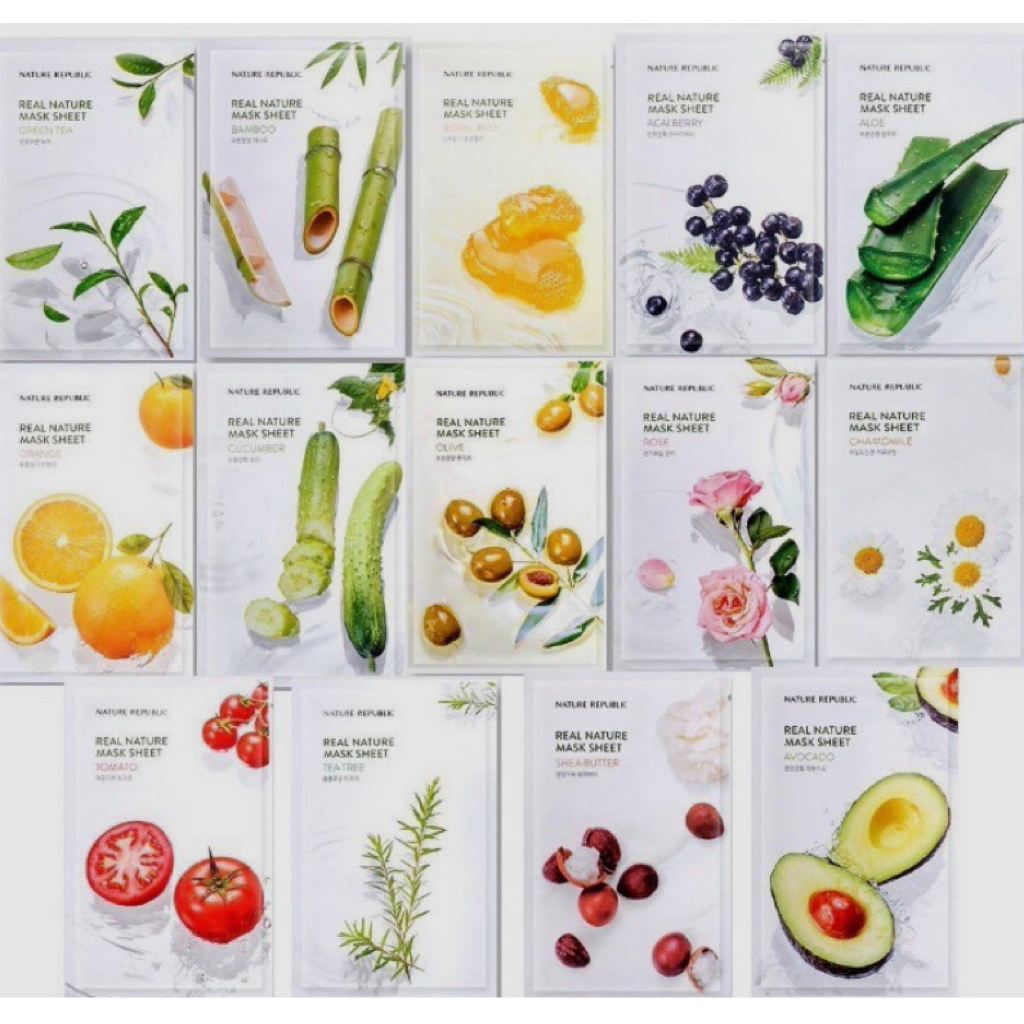 Sheet Mask Nature Republic/ Masker Nature Republic