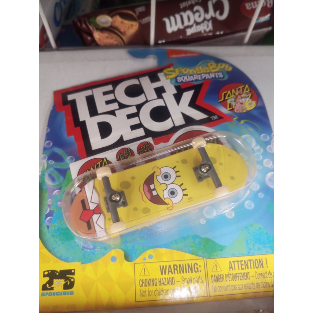 Tech Deck Santa Cruz Fingerboard Spongebob