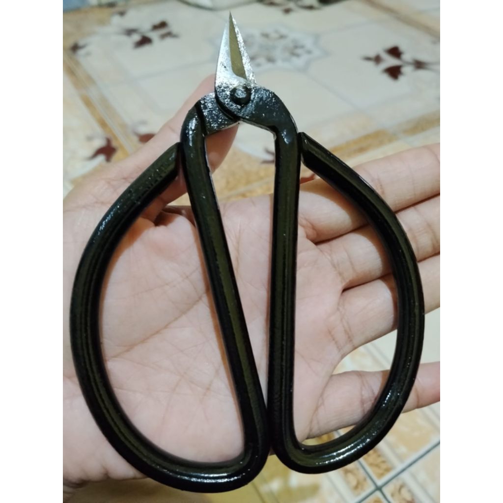 Gunting kodok/gunting patri perhiasan emas perak