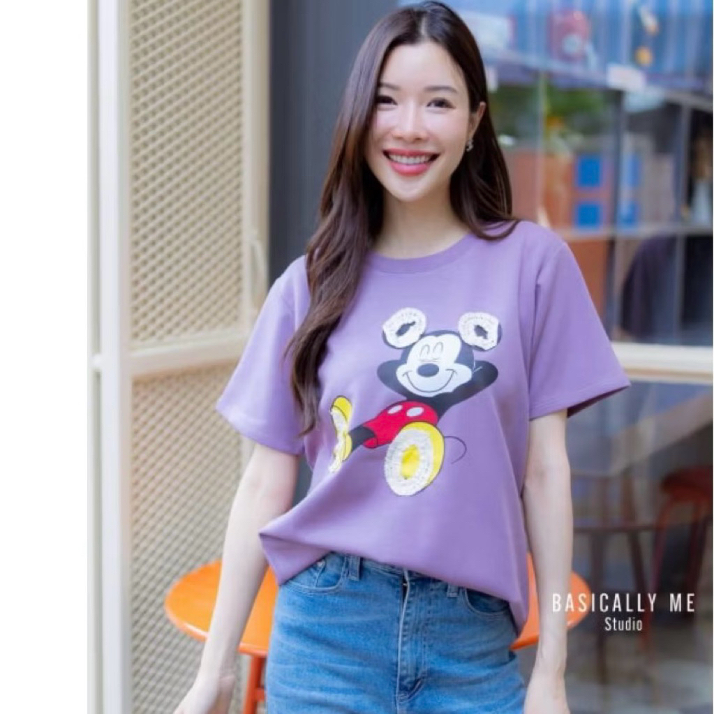 [READY STOK] KAOS LAMOON SEOL MICKY IMPORT BANGKOK