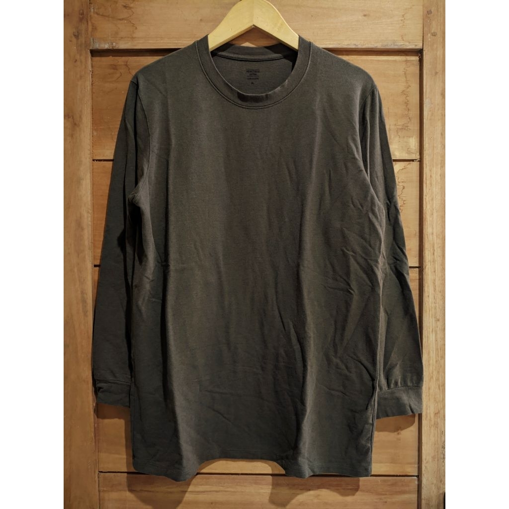 Uniqlo heattech extrawarm brown