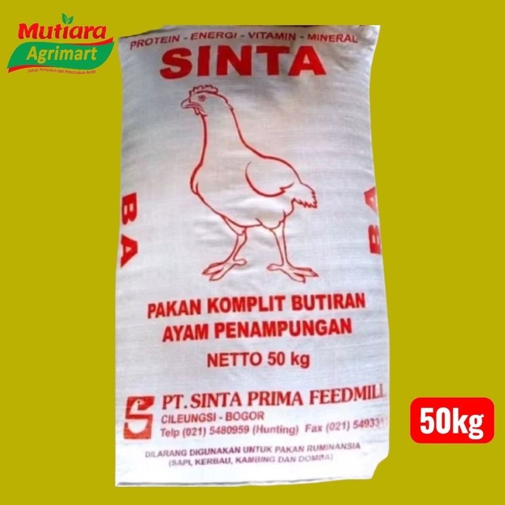 PAKAN AYAM SINTA BA KARUNGAN @50KG // PAKAN AYAM BURAS 50KG