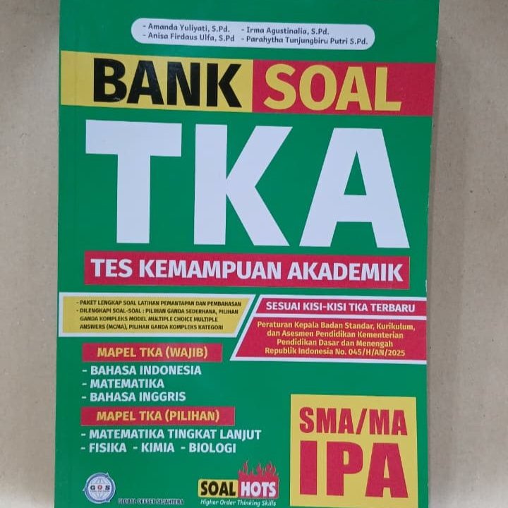 Bank Soal TKA SMA/MA IPA