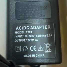 Adaptor 12V 2A Power supply AC to DC adapter 12 v 2 a CCTV TV Laptop ( BISA COD )