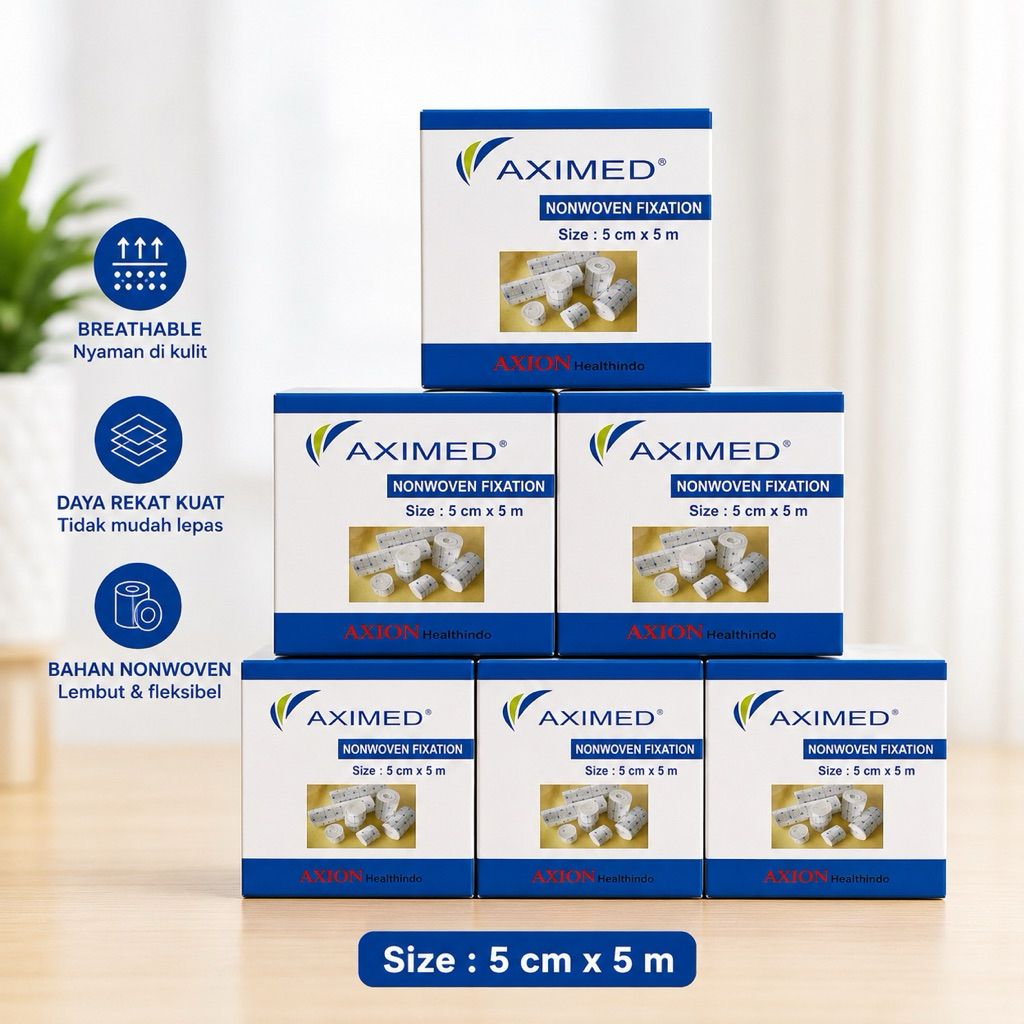 Plester Penutup Luka Aximed 5cm x 5m