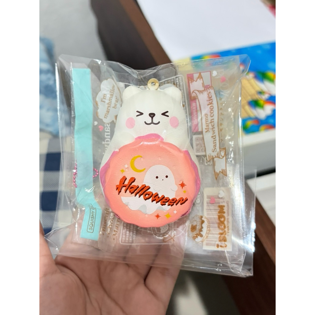[SALE] want to sell jual ibloom squishy marmo markis halloween pink super rare original