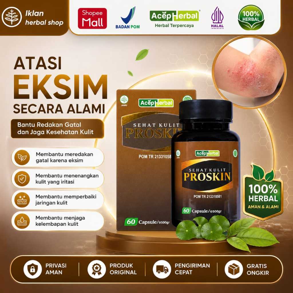 Obat Eksim Kering Eksim Menahun Eksim Basah Dermatitis Seboroik Alergi Kulit Gatal Dengan Proskin