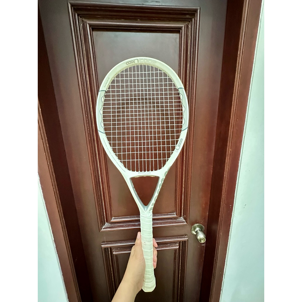 Preloved Raket Tenis Wilson NCode N1 Putih