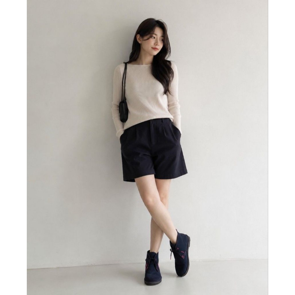 Clarks Originals Desert Boot Navy Pink Stitch – Made in Vietnam