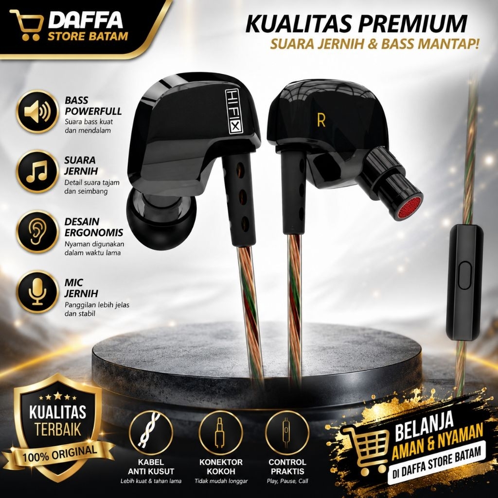 Knowledge Zenith - KZ HD9 - Earphone With Mic