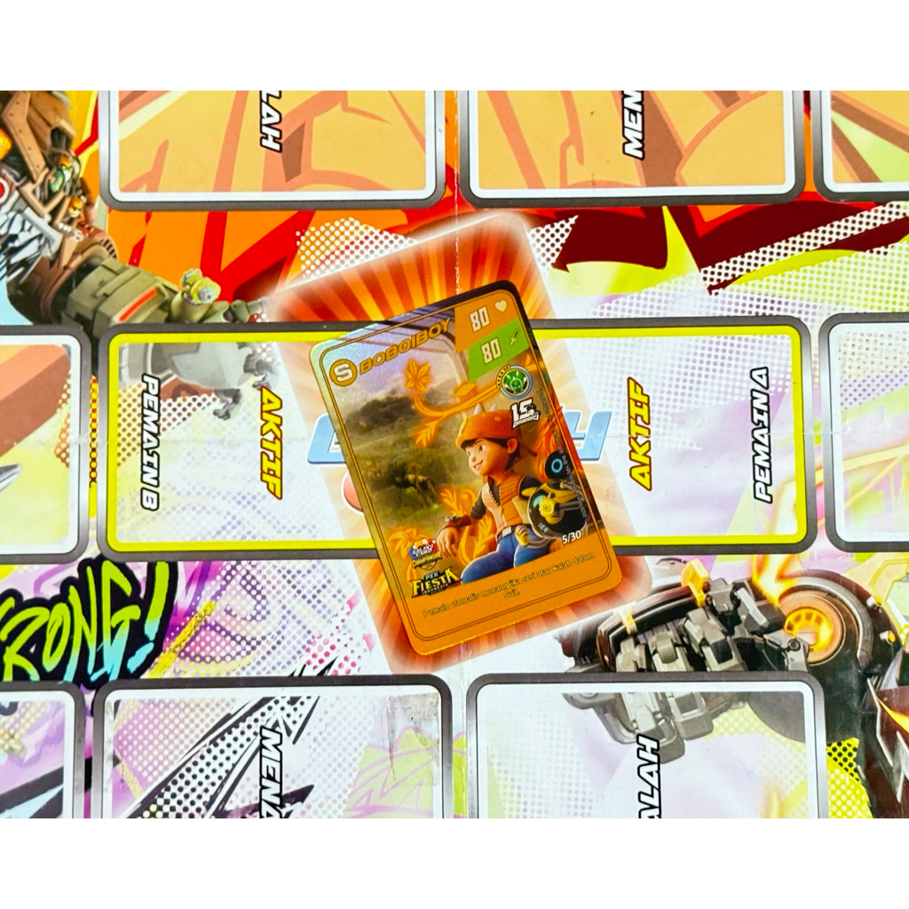 Monsta galaxy card pek fiesta