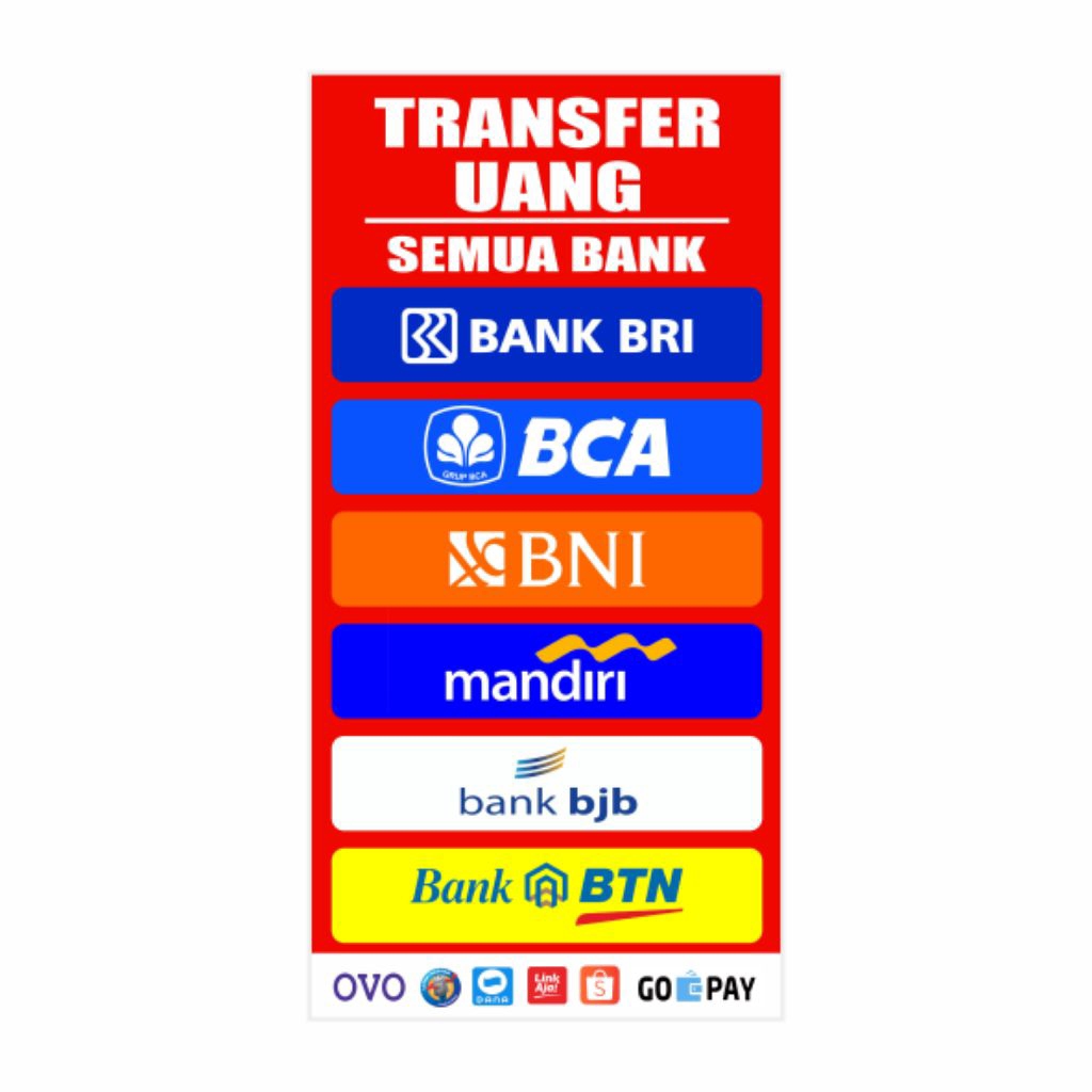 Spanduk Transfer Uang