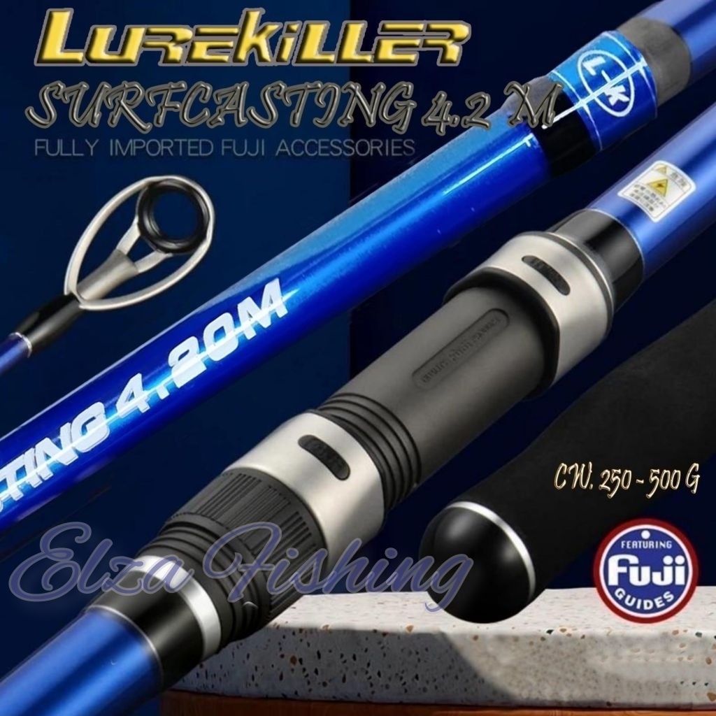 Lurekiller Surfcasting 420 ll CW. 250-500 Grm ll Full Fuji Acessories