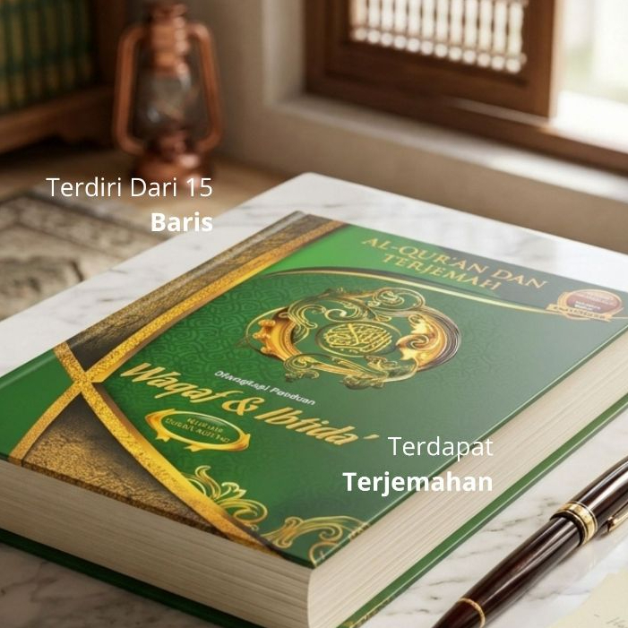 ALQURAN SUARA AGUNG WAQAF IBTIDA' A5 TERJEMAHAN