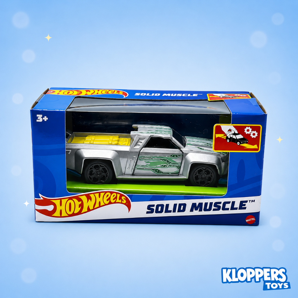 Hot Wheels 1/43 Pullback Solid Muscle