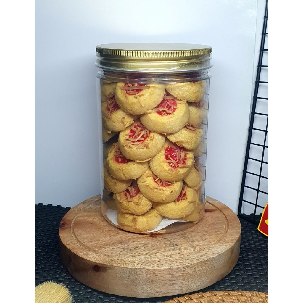 Chizberry Kue Kering Merry Cookies - Multi Prima Rasa Toples Tabung 700ml