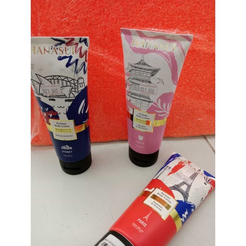 perfume body lotion
