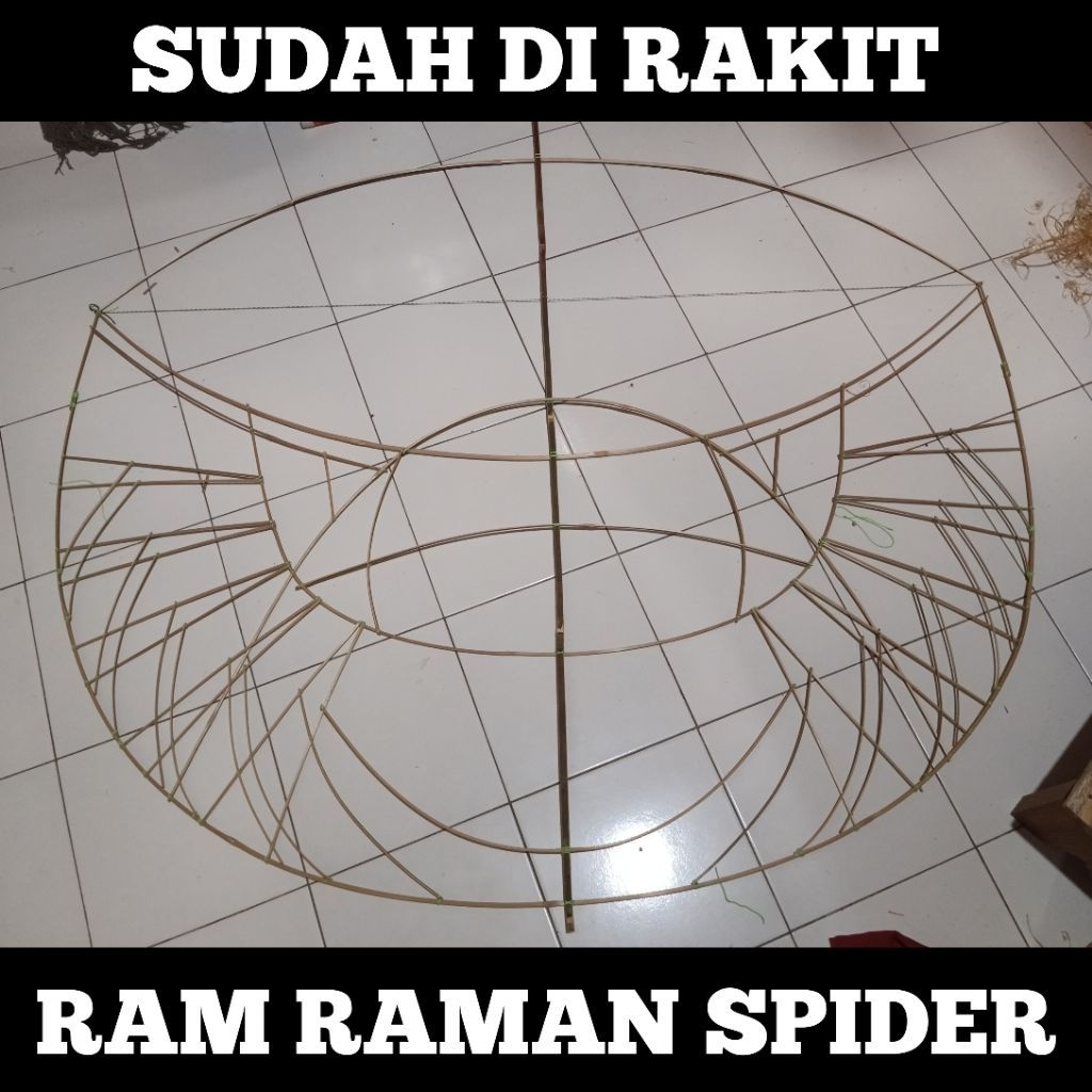 Layangan Ram-Raman Spider 100cm