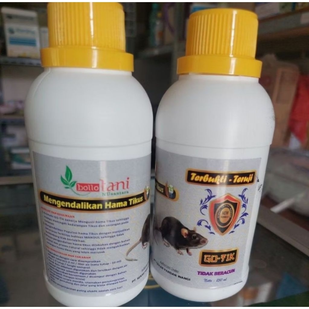 OBAT TIKUS semprot GOTIK BOLLO TANI NUSANTARA ampuh 100%  promo