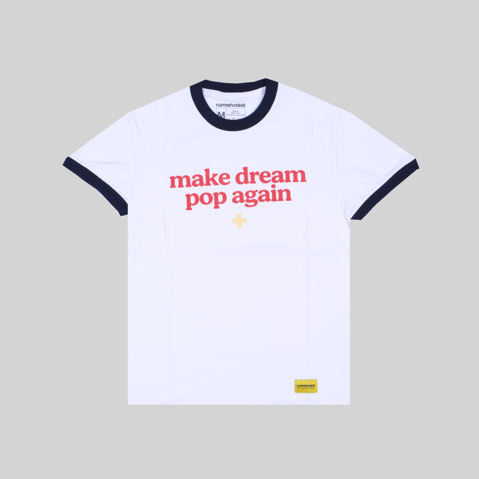 Tshirt RUMAH SAKIT - DREAM POP WH - Kaos Band Official Merchandise