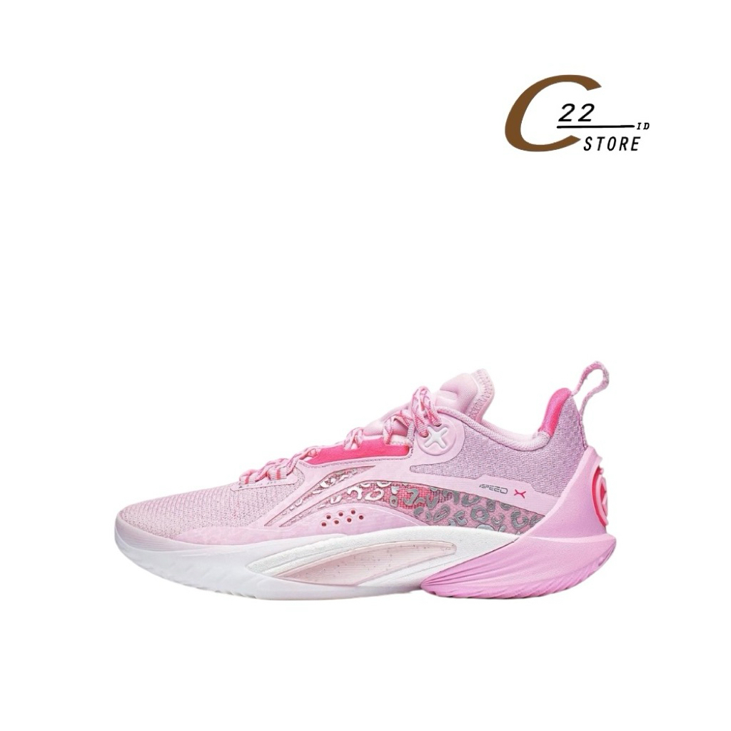 Sepatu Basket Lining Speed 10 Pale Pink ORIGINAL FAST PO