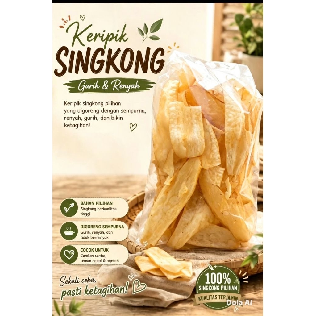 kiripik singkong original