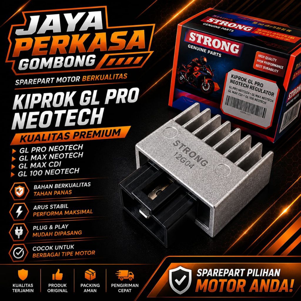 KIPROK GL PRO NEOTECH REGULATOR KIPROK GL PRO NEOTECH GL MAX NEOTECH GL MAX CDI GL 100 CDI MEGAPRO P