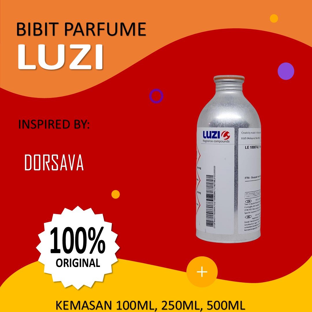 Bibit Parfum Luzi Dorsava Kemasan Segel