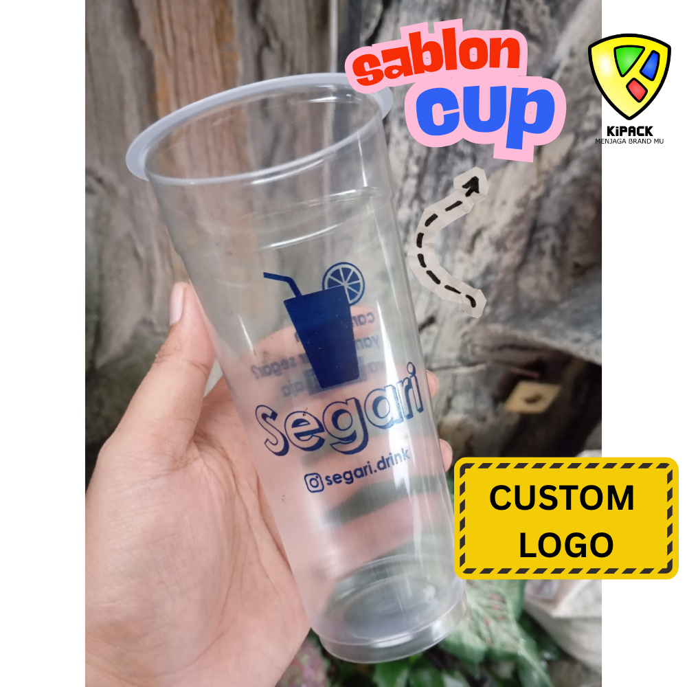 sablon cup 18 oz slim 8gr