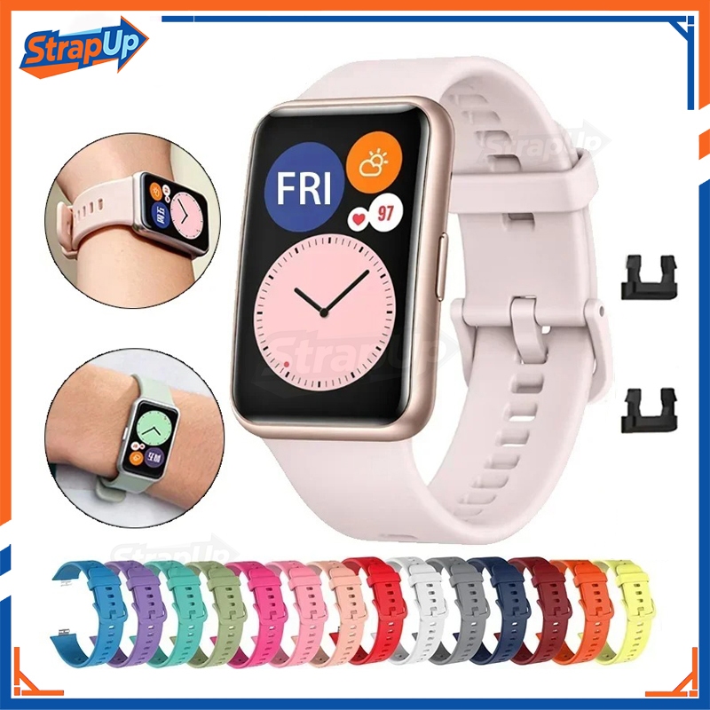 Strap  Huawei Watch Fit / Fit SE Tali Jam Huawei Fit 1 SE New Silicone