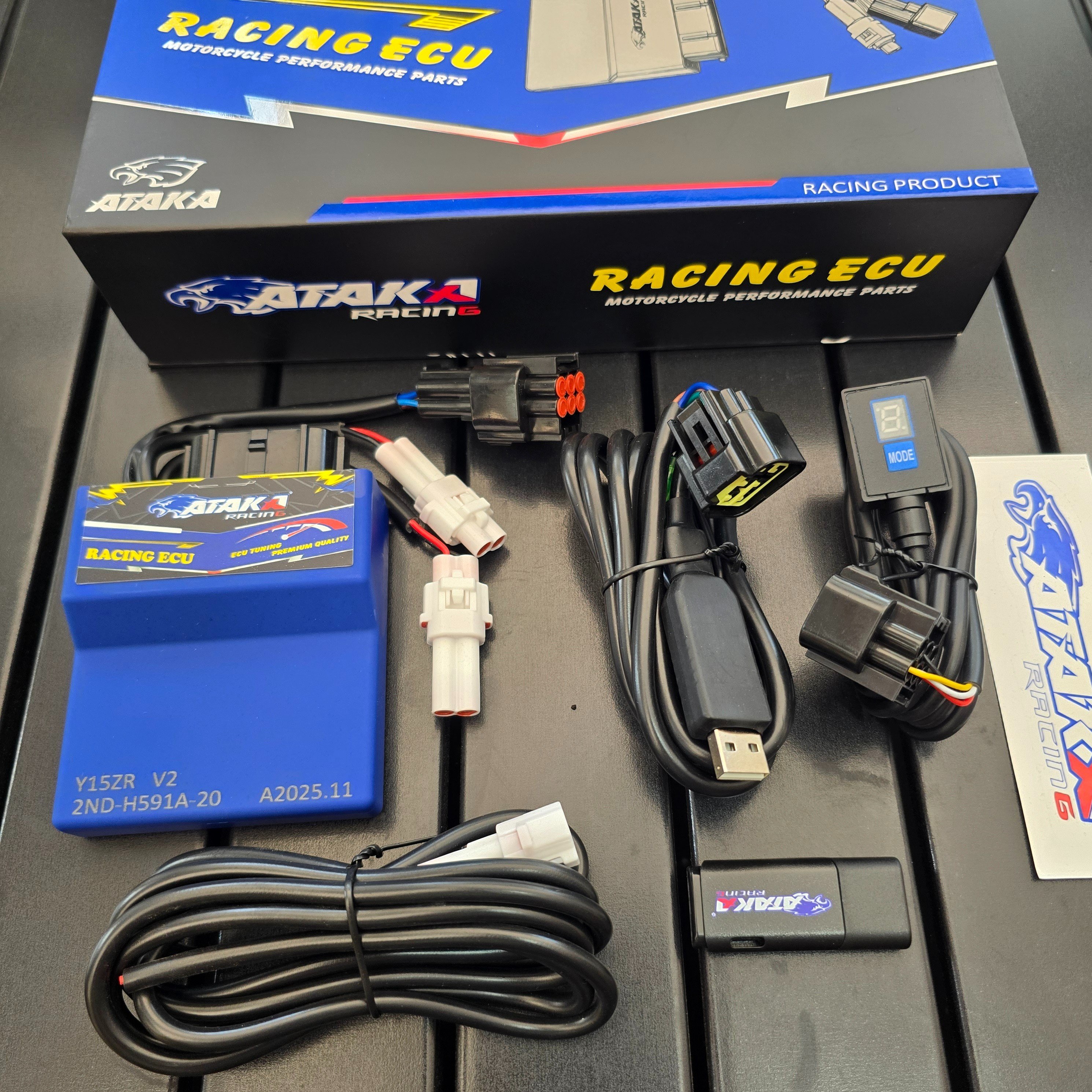 ECU Quick Shifter Quickshifter Ataka Racing MX King V1 V2 Satria F150 FU FI Sonic Supra GTR CBR 150 