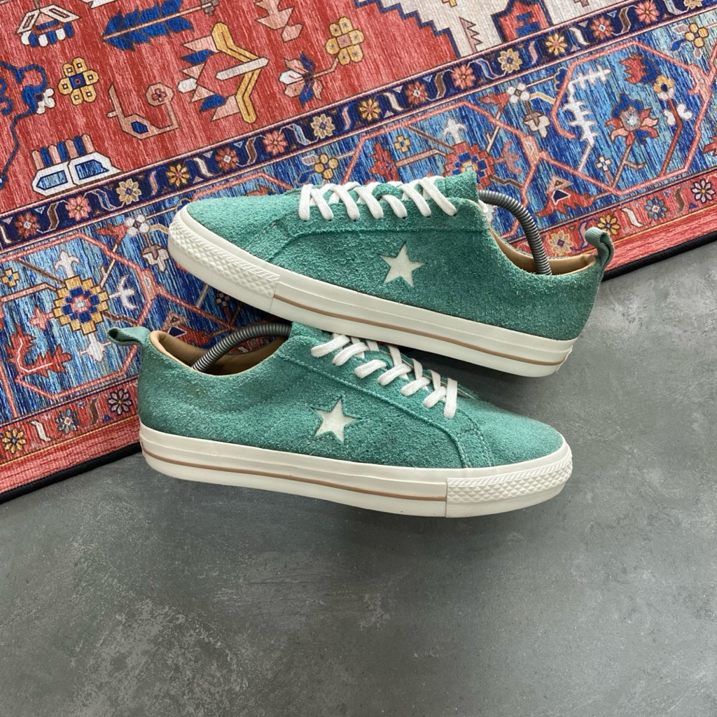 [Size 43] Converse One Star Pro Vintage Suede Low ‘Algae Coast’ (A02947C) Second Original Kondisi Mu