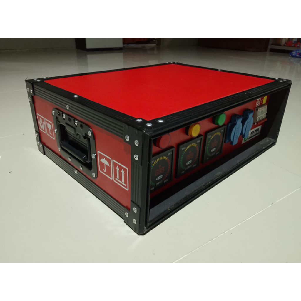 promo panel listrik 1phase full digital MCB broco 3u siap pakai