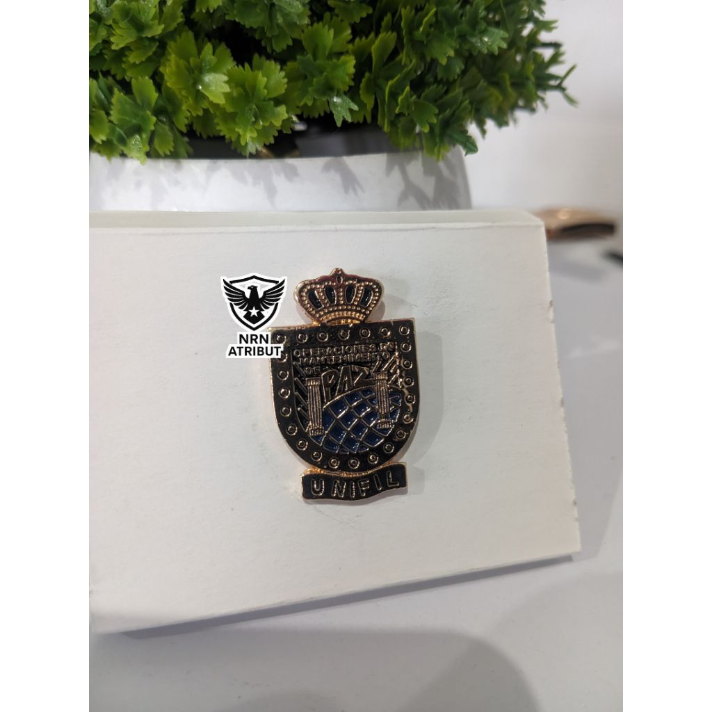 BREVET WING PIN UNIFIL PAZ WING UNIFIL TNI KUALITAS PREMIUM