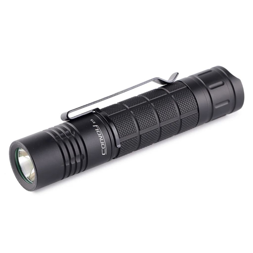Convoy S15 Nichia 519A 1500 Lumen Hi-Cri 5000k Driver Convoy 12 Grup 5A