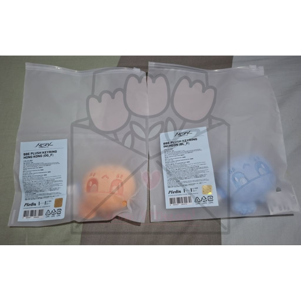 [READY STOCK] OFFICIAL MD SEVENTEEN NEW_ ENCORE CONCERT BONGBONGEE PLUSH KEYRING INCHEON HONGKONG