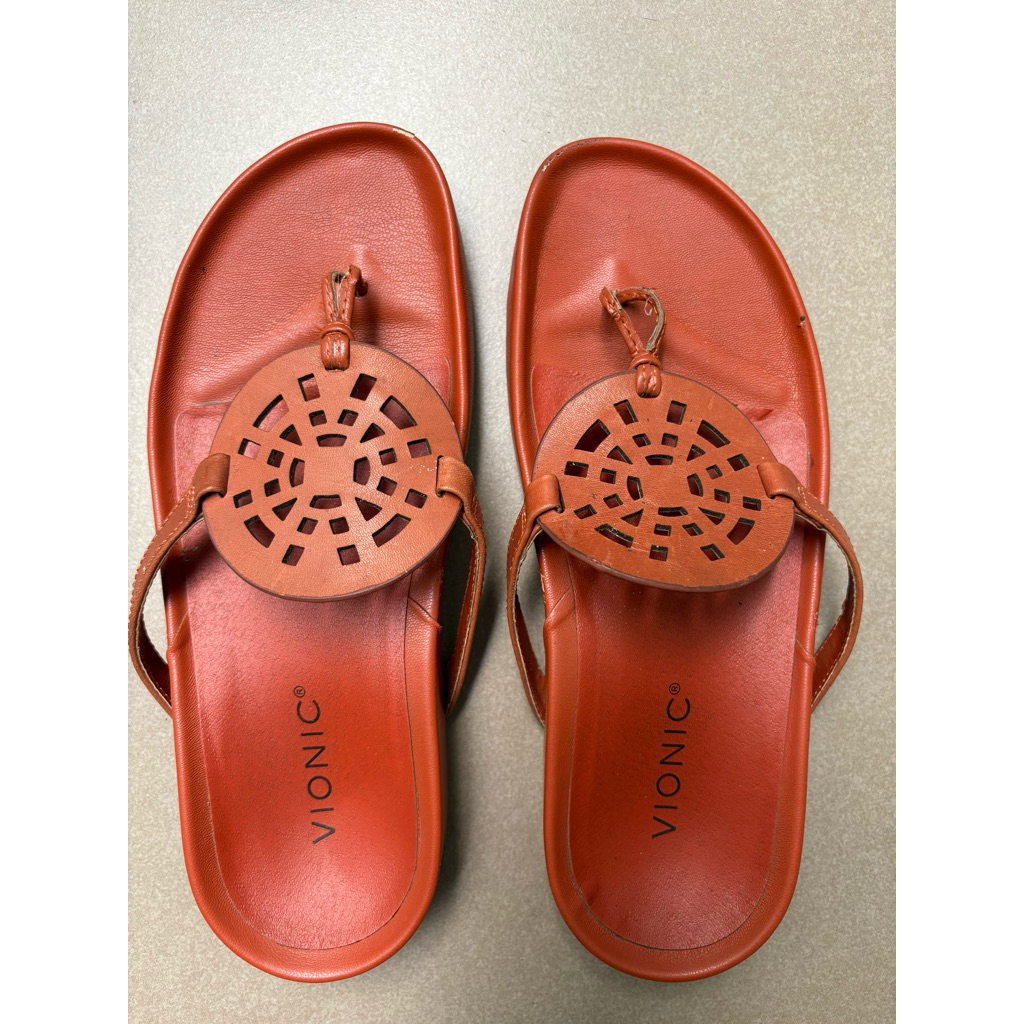 PRELOVED vionic solari shoes sendal sandal kesehatan flat feet arch support bunion seken second beka