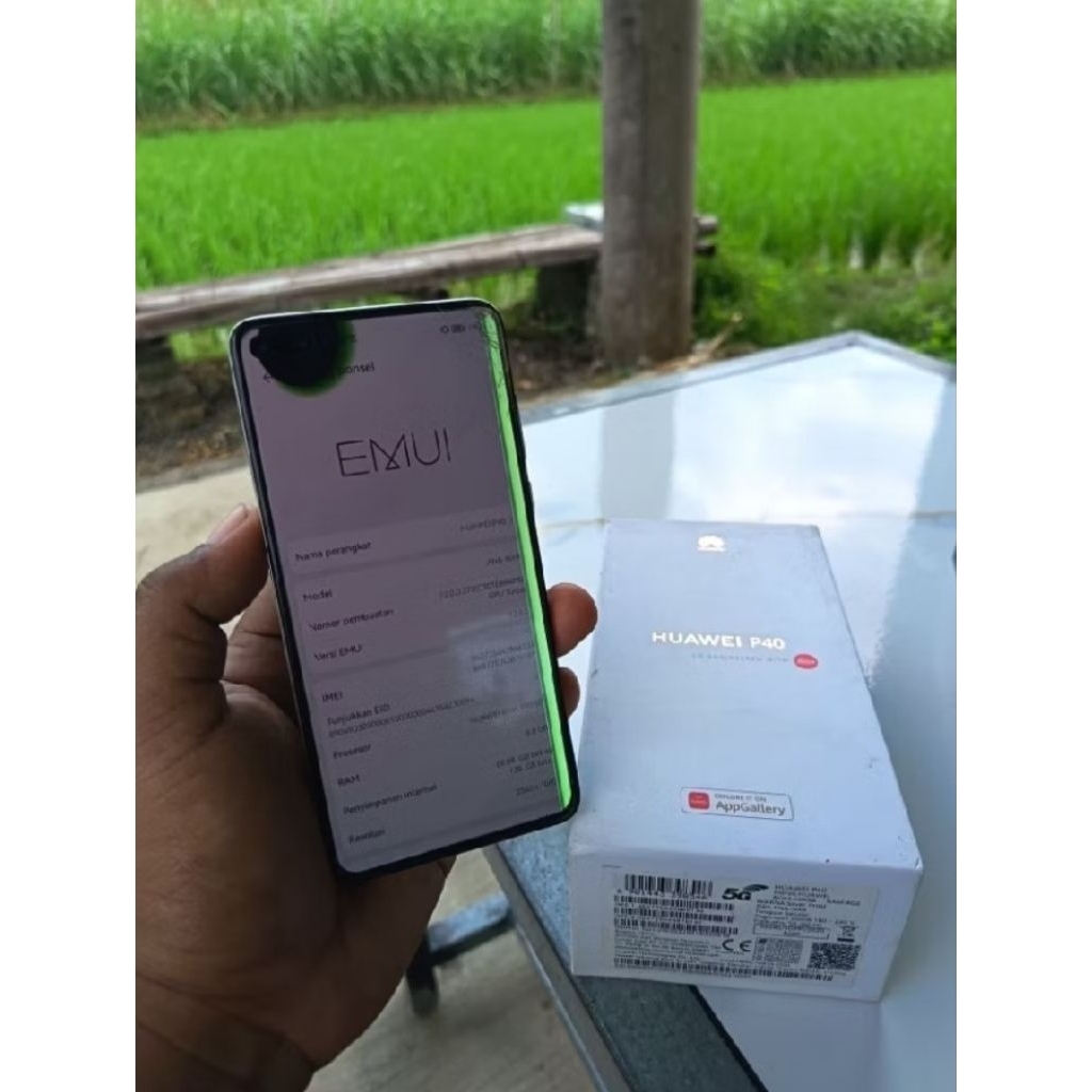 HUAWEI P40 8/128 HP DUS MINUS LCD