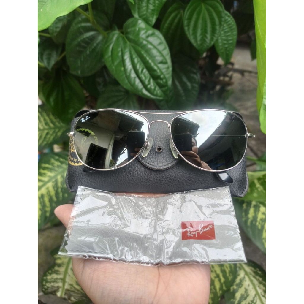 Kacamata Jadul Rayban Cockpit RB3362 Made In Italy Original