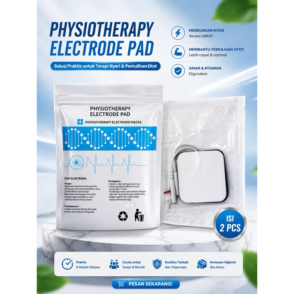 Pad Tens Physiothetapy Electrode pad Tens Fisioterapi Pad