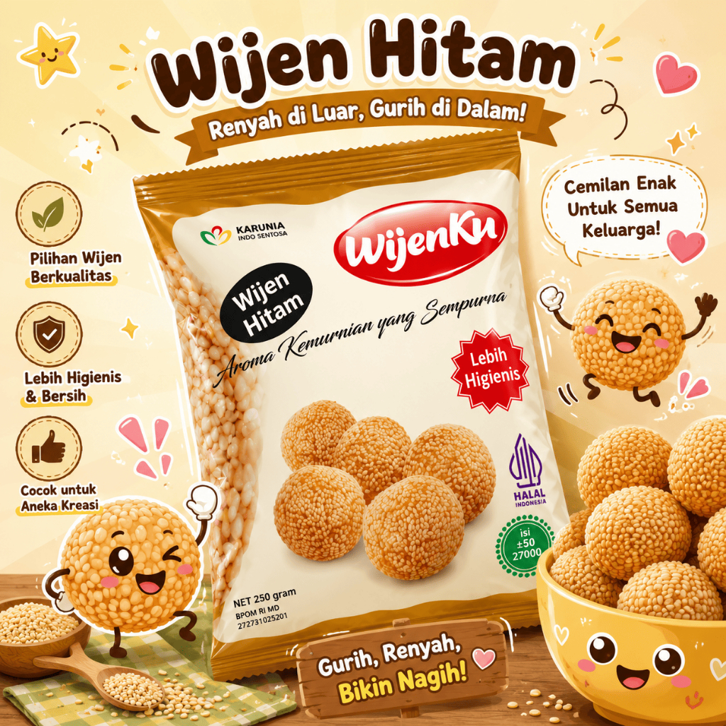 Wijenku wijen hitam premium
