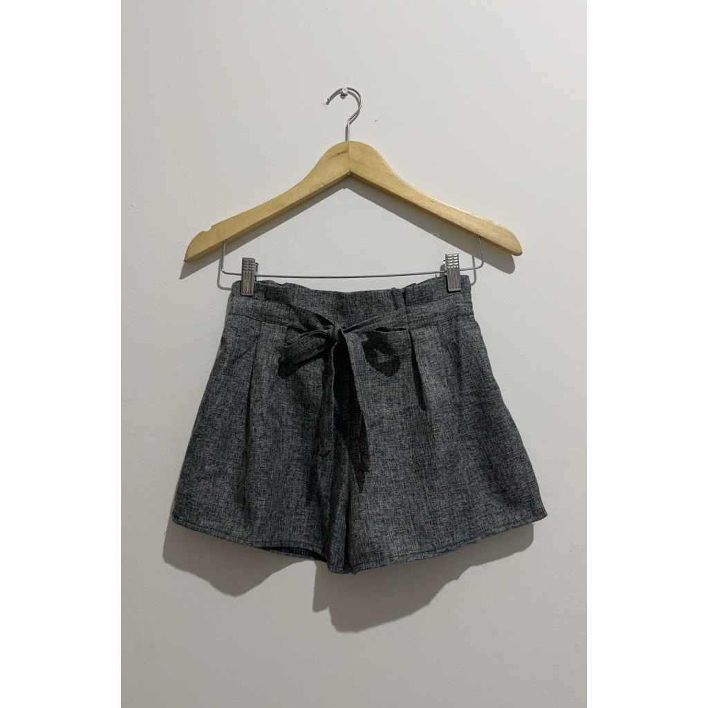 jrep j.rep gray semiwool tied short pants celana pendek ikat