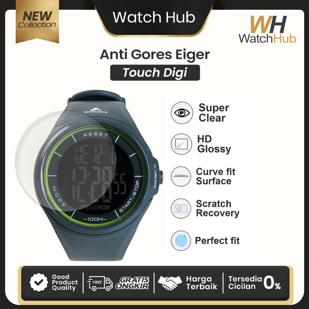 Anti Gores 2D 3D EIGER TOUCHDIGI TOUCH DIGI Protective Film Hydrogel EIGER TOUCHDIGI TOUCH DIGI