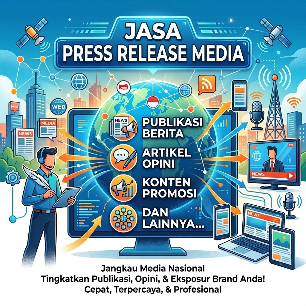 Jasa Press Release Media | Publikasi Berita Kegiatan